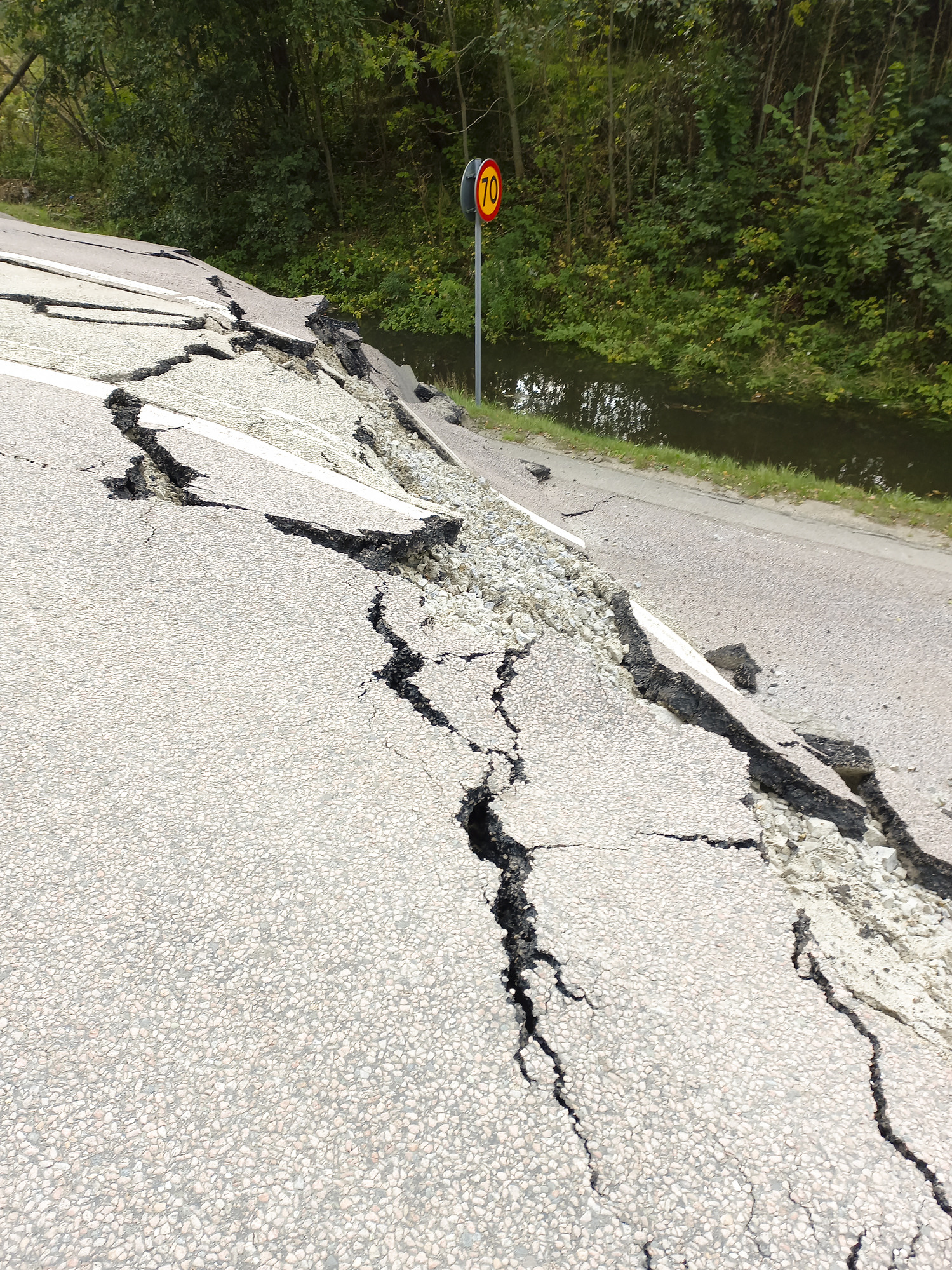 Skred E6 september 2023